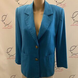 Worthington. Size 6P. Lined Long Sleeve Button Up Jacket. USA. Pockets. WTC